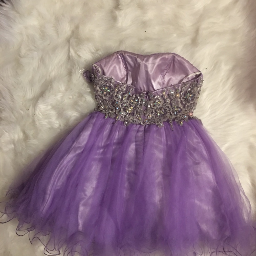 Lavender party dress